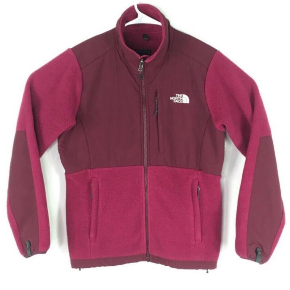 Pink North Face Zip-Up Jacket